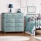 Sorbus Dresser with 9 Drawers - Furniture Storage Chest Tower Unit for Bedroom, Closet, etc - Steel Frame, Wood Top, Fabric Bins